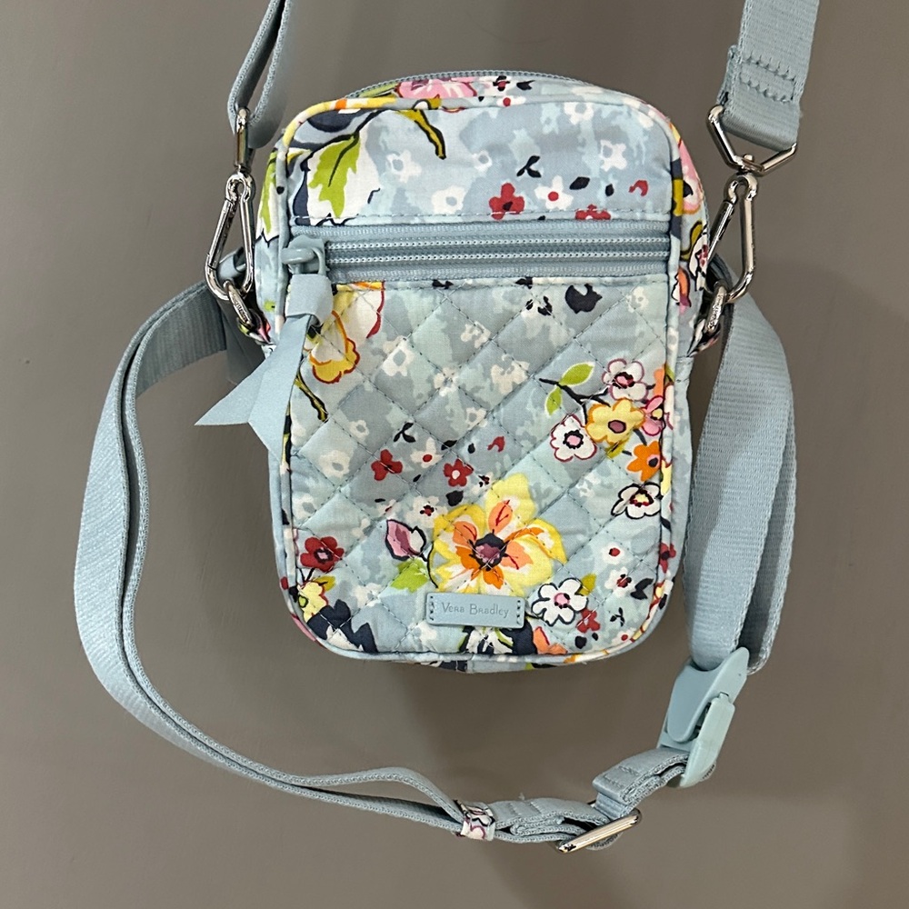 Vera Bradley Crossbody or Belt Bag - Floating Garden Pattern